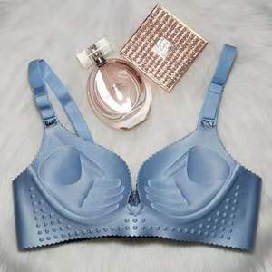 Lady Beautiful Back Small Chest Gathered Adjustable Bra Female Push-Up One Piece Seamless Printed Underwear Ethiopia Morocco - Product Image 3