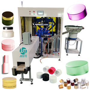 Máquina de serigrafía totalmente automática, fabricante de fábrica, proveedor de impresora de pantalla personalizada, totalmente automática para tapa de botella - Product Image 1