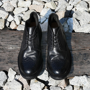 Nouvelles Bottes en Cuir pour Hommes Modèle 2026 – Bottines en Cuir Plein pour Hommes d'Affaires, Design Rétro Gravé, Légères et Confortables - Product Image 3