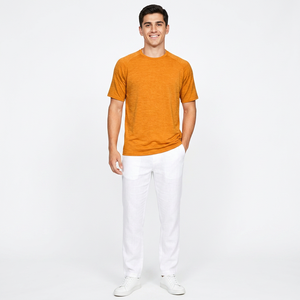 Camiseta Básica para Hombre, Estampado Gráfico Personalizado, Color Tri-Blend, Estilo Propio, Razonable, 100% Algodón - Product Image 1