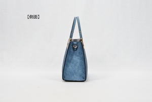 Elegant PU <b>Leather</b> Tote Bag Multi-Color Work Handbag with Detachable Shoulder Strap Structured Satchel <b>Purse</b> with Top Handle - Product Image 3