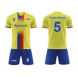 2026 Custom <b>Red</b> Soccer Team Uniform Wholesale Sportswear Shirts Shorts Plus Size 100% Polyester Unisex Quick Dry Breathable - Product Image 5