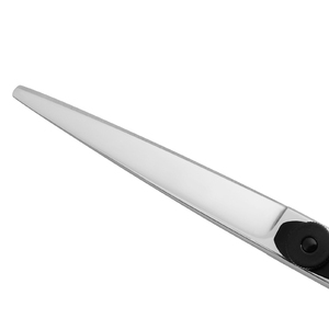 Cắt công cụ tạo kiểu tóc kéo salon làm tóc kéo thường xuyên răng phẳng lưỡi thép không gỉ 6 inch - Product Image 4