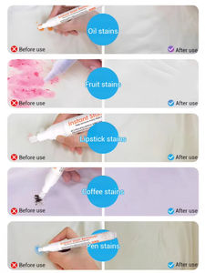 Bolígrafo de Limpieza de Emergencia para Ropa, Eliminador de Manchas de Café y Aceite, Sin Necesidad de Lavar, Portátil - Product Image 2