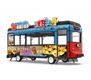 Food Truck Multi-Cuisine Offrant des Options de Menu Complètes : <span class=keywords><strong>Pizza</strong></span>, Pâtes, Tacos, Burgers, Frites, Desserts - Product Image 1