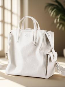 Bolso de Cuero de Lujo para Mujer, Gran Capacidad, Impermeable, Bolso Bandolera, Mochila Versátil para Viajes y Desplazamientos - Product Image 6