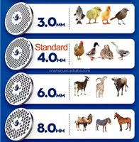 Machines à granulés universelles à haute production pour l'alimentation des poissons, volailles, bovins, chevaux, moutons, chameaux, céréales, paille, maïs
