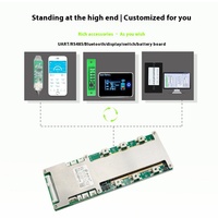 Carte de protection intelligente de batterie au lithium Jiabaida 60V BMS 48V 80-200A pour motos électriques FR4 1oz 1.6mm AP21S004 HASL