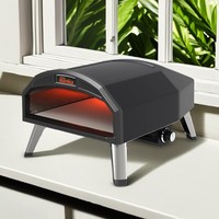 Mini-machine de cuisson d'extérieur à usage domestique petit four à pizza à gaz portable de 16 pouces