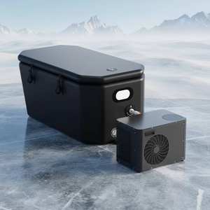 Baignoire à glace gonflable durable avec refroidisseur d'eau 1HP 1.5HP pour intérieur et extérieur, avec filtre et ozone intégrés - Product Image 1