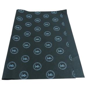 Custom Eco-Friendly Coated Recyclable Silk <b>Wrapping</b> <b>Paper</b> White <b>Paper</b> with Simple Logo for Packaging - Product Image 4