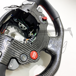 Volant directionnel personnalisé en Fiber de carbone, pour <span class=keywords><strong>FERRARI</strong></span> 458, 2013 à 2016 - Product Image 4