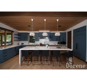 2024 Dorene modernes Design hochwertiges wasserdichtes Küchenhaus-Set Möbelschrank Speisekammer mit Schrank