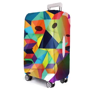 Travelskyは荷物の傷を保護し、それは防塵旅行弾性荷物スーツケース保護カバーです