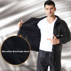 <span class=keywords><strong>Impermeabile</strong></span> <span class=keywords><strong>da</strong></span> Moto per <span class=keywords><strong>Uomo</strong></span>, Abbigliamento <span class=keywords><strong>da</strong></span> <span class=keywords><strong>Lavoro</strong></span> Resistente, Giacca Antipioggia in Fibra di Poliestere di Alta Qualità - Product Image 4