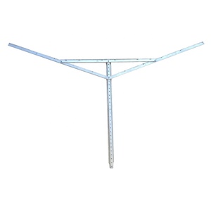 Support de croissance pour raisin et bois, jardin, cadre réglable, en forme de V, treillis ouvert, avec six fils à feuillage par bras croisé - Product Image 1