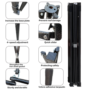 Chất lượng cao đơn giản sân thượng tán Lều tự động Lều 10x10 bật lên gấp lều 3x3m - Product Image 2