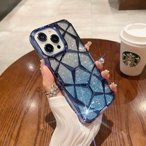 Funda de teléfono <span class=keywords><strong>IVANHOE</strong></span> con brillantina para chicas, compatible con iPhone 15 14 13 12 11 Pro Max Plus, cubierta de TPU suave con efecto mármol y absorción de impactos. - Product Image 5