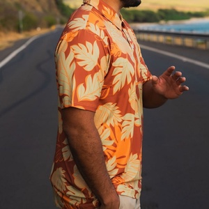 Factory Designed High Quality Beach Print Lapel <b>Men's</b> Golf Polo <b>Shirt</b> Custom Made Cotton Polo <b>Shirt</b> - Product Image 3
