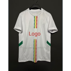 Maglie da <span class=keywords><strong>Calcio</strong></span> di Qualità Senegalese 25-26, Numeri e Nomi Personalizzabili, Magliette Estive Leggere e Traspiranti per Uomo 100% - Product Image 1