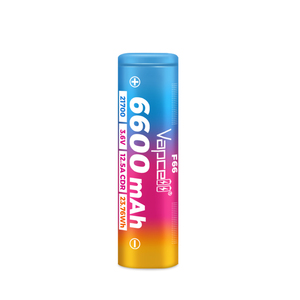 Batterie Ricaricabili Vapcell 21700 F66 3.6v INR21700-6600mAh 23.76Wh Celle a Ioni di Litio 21700 Capacità <span class=keywords><strong>Massima</strong></span> - Product Image 2