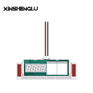 <span class=keywords><strong>12V</strong></span> 5A 60W Pantalla de temperatura de tiempo Desempañador Espejo de memoria CCT Luz LED delgada Sensor táctil Interruptor atenuado - Product Image 1