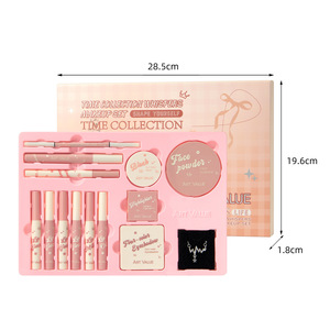 <span class=keywords><strong>Coffret</strong></span> <span class=keywords><strong>Maquillage</strong></span> Décontracté – Idéal Étudiant et Quotidien : Blush, Gloss, Poudre Compacte, Collier – Kit Beauté Simple Tout-en-un <span class=keywords><strong>pour</strong></span> <span class=keywords><strong>le</strong></span> Quotidien - Product Image 5