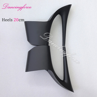 Sandales pour femmes à talons hauts de 20 cm (8 pouces) avec semelle en ABS personnalisable, chaussures électro-plaquées, semelle extérieure confortable, plateforme