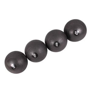 Ballon de Slam personnalisé avec logo, rempli de sable, pour la musculation et l'entraînement croisé, noir, haute qualité - Product Image 1