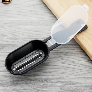 Fish Skin Brush Fast Remove Fish Scale Scraper <b>Planer</b> Tool Fish Fishing Knife Cleaning Tools Kitchen Cooking Accessories - Product Image 4
