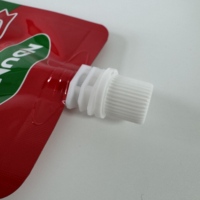 Sachet d'emballage pour sauce tomate de qualité alimentaire, sachet de ketchup imprimé sur mesure, vente en gros directe usine