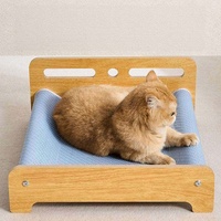Planches à gratter en bois et sisal pour chats, chaises longues, canapés, hamacs, et tampons de ponçage des griffes pour protéger les meubles - Vente en gros