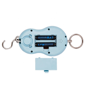 เครื่องชั่งน้ำหนักดิจิตอลแบบแขวน HOCS-1 รับน้ำหนักได้ 50 กก. ความละเอียด 10 กรัม พร้อมไฟแบ็คไลท์ ช่องใส่ของในตัว  สำหรับชั่งสัมภาระแบบพกพา พร้อมฝาปิด - Product Image 5
