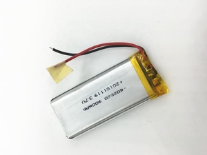 302030 3,7 v 130mah перезаряжаемые литий-полимерный аккумулятор для шахтовых ламп - Product Image 5
