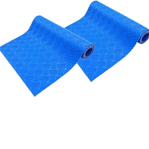 Alfombrilla de PVC antideslizante impermeable, patrón de onda de espiga azul, diseño de moneda, pisada de escalera de <span class=keywords><strong>piscina</strong></span> de cobre para comercio exterior - Product Image 5