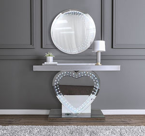 <span class=keywords><strong>Console</strong></span> miroir contemporaine haut de gamme Design minimaliste moderne pour salon ou chambre à coucher pour hôtel Meubles en verre - Product Image 3