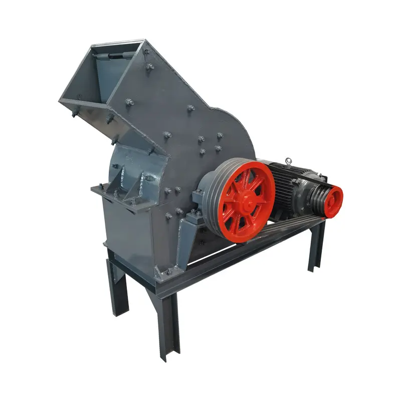 Trituradora de martillo 400*600, trituradora de residuos de construcción móvil, máquina trituradora de martillo de fábrica de arena y grava