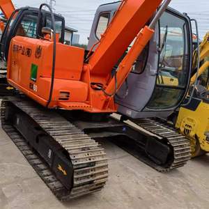 Second Hand Hydraulic Hitachi EX60 6Ton Crawler Excavator with Shimadzu Hydraulic <b>Pump</b> PLC & Motor Engine Gearbox Gear Bearing - Product Image 1