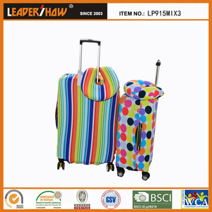 Housse <span class=keywords><strong>de</strong></span> valise <span class=keywords><strong>de</strong></span> voyage personnalisée, légère, protectrice, antistatique, pliable, imprimée numériquement en polyester pour <span class=keywords><strong>chariot</strong></span> - Product Image 5