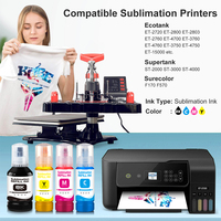 Encre d'impression par sublimation Eco Tank de haute qualité, foncée et brillante, pour Epson Ecotank 2803, 8550, ET-2800, T2800, ET 2810, ET8550, ET2803