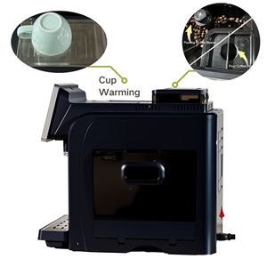 Cafetera Súper Automática con Sistema de Agua Caliente Automático, Enchufe EU/US, Plástico - Product Image 3