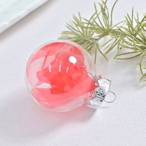 8cm Shatterproof Plastic <b>Christmas</b> Tree <b>Baubles</b> & Window Hanging Ornaments for Party Decorations Factory Direct - Product Image 4