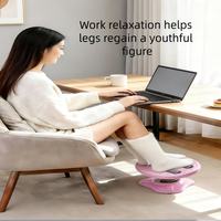 Pédale de massage portable pour les pieds, tabouret multi-rouleaux, masseur de semelle par acupression, entraîneur de pieds à ressorts pour l'équilibre, soulagement de la fatigue à domicile