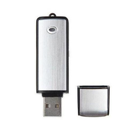 Grabadora USB inteligente de alta definición de 8GB, unidad de reducción de ruido, formato de Audio MP3, grabación de un clic, grabadoras de voz digitales