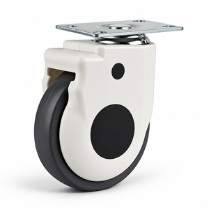 Ruedas universales de caucho artificial TPR para ventiladores de oxígeno, ruedas médicas silenciosas para equipos de camas de hospital y cuidados médicos. - Product Image 2
