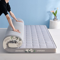 Matelas Queen orthopédique de conception européenne avec tissu tricoté hypoallergénique et respirant, écologique, pliable et enroulable dans une boîte