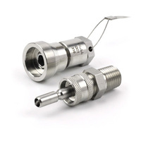 Connecteur à dégagement rapide NPT 1/2 1/4 1/2 pouce 3000 psi pour systèmes de carburant – Prix usine bas