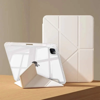 Étui intelligent avec porte-stylo pour iPad Air 5 Air 6 A16 11e M3 iPad Pro 11 12.9 13 10 Gen 10.5 10.2 9e 8e 6e 5e 9.7 pouces Mini 7 6