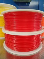 Rollo de Cable de PMMA de 2 mm de Colores (Rojo, Azul, Amarillo, Naranja, Verde) con Fibra Óptica de Resplandor Final para Luces LED y Sistemas de Iluminación