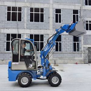 Wolf Bucket Europe Farm Mini <span class=keywords><strong>Loader</strong></span> Populer Produsen Wolf Desain Kompak Baru <span class=keywords><strong>Wheel</strong></span> <span class=keywords><strong>Loader</strong></span> Artikulasi Depan - Product Image 2